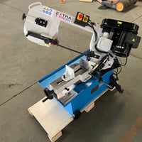 BS-8R Metal Cutting Band Saw 215 x 205mm Rectangular Capacity -Dual Mitre Cut 45 Degree