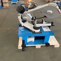 BS-8R Metal Cutting Band Saw 215 x 205mm Rectangular Capacity -Dual Mitre Cut 45 Degree