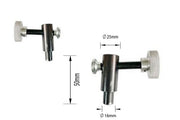 Side Clamp 50mm Height x 38mm Stroke W/16mm Stud to fit 16mm Hole