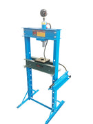 SP-20 Workshop Hydraulic Press - 20 Tonne Sliding Cylinder, Pressure Gauge, V Plate