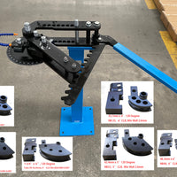 Deluxe Package of TB-3 Manual Tube & Pipe Bender Race Package Incl 6 sizes of dies 120 Degree