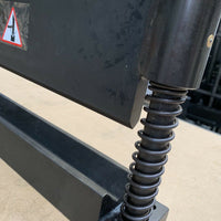 SP-20AL - Workshop Hydraulic & Pneumatic Press - 20 Tonne Sliding Cylinder W/Press Brake Attachment