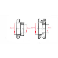 Swaging Roller Dies 4-10mm for Swage  & Jenny Machine 5 pairs (10pcs)