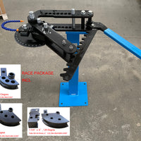 Race 2-machine package Incl TB-3 Manual Tube & Pipe BenderW/1", 1-1/2" & 1-3/4" Dies  & RPS-76 Belt Notching Linisher