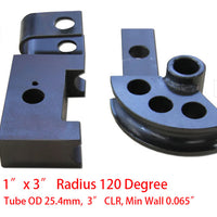 HB-3 Air/Hydraulci Tube & Pipe Bender Race Package Incl 1", 1-1/2" & 1-3/4"  & 2“ Dies 120 Degree