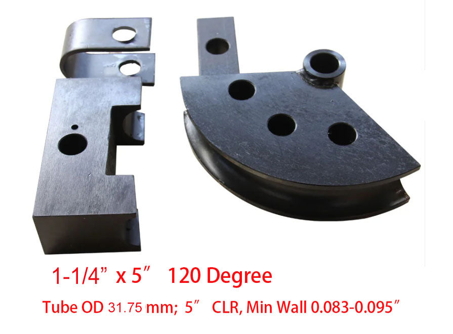 Tube Bending Die 1-1/4" (OD 31.75mm) x 5" Bending Radius 120 Degree