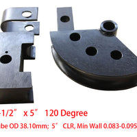 Deluxe Package of TB-3 Manual Tube & Pipe Bender Race Package Incl 6 sizes of dies 120 Degree