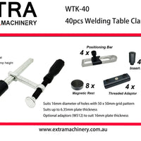 Heavy DutyWelding table 1200 x1000 Nitrided Finish W/72 pcs  Modular Fixture Kit