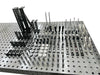 3D Welding table 2000 x1000 x100mm Nitrided Finish W/110 pcs  Modular Fixture Kit