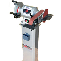 Pedestal Bench grinder X8 Plus /Belt Linisher 50 x 915mm (Swivel 360)/Disc sander With Tool Rest & Disc Table