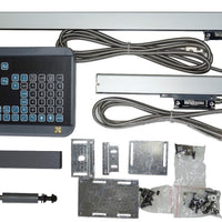 XH-2 Plus 2 axis Digital Readout & 2 Linear Scales (920-170) for Lathe