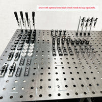 Heavy DutyWelding table 1200 x1000 Nitrided Finish W/72 pcs  Modular Fixture Kit