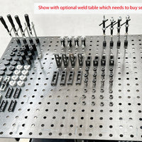 Heavy DutyWelding table 1200 x1000 Nitrided Finish W/72 pcs  Modular Fixture Kit