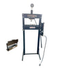 SP-20AL - Workshop Hydraulic & Pneumatic Press - 20 Tonne Sliding Cylinder W/Press Brake Attachment