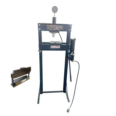 SP-20AL - Workshop Hydraulic & Pneumatic Press - 20 Tonne Sliding Cylinder WPress Brake 250mm x 8mm