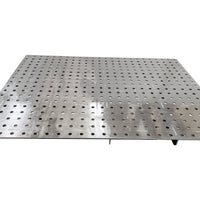 2PC Welding table top 1200 x 900mm 16mm hole 50x50mm