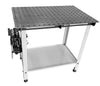 Welding table 900 x 600mm W/40 pcs Clamping Kits & Pipe & Tube Notcher & Industrial Grinder/Linisher