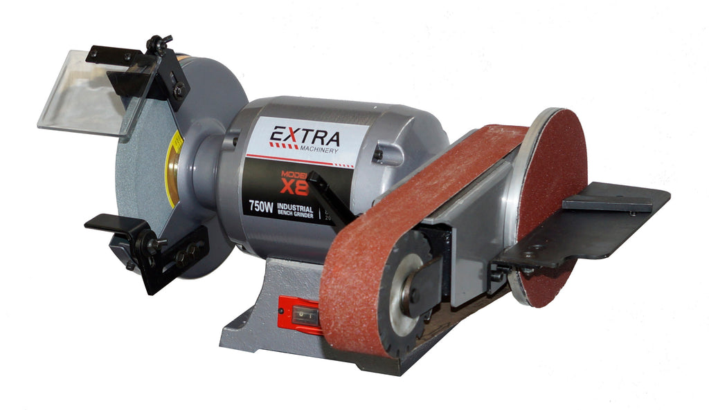 Bench grinder X8 /Belt Linisher 50 x 915mm (Swivel)/Disc sander Including Tool Rests