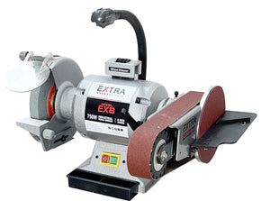 Package of Bench grinder EX8 /Belt Linisher 50 x 915mm (Swivel)/Disc sander (include 2 tool rests for linisher)