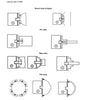 Package II Wood Lathe Chuck 3.75" Self Centering Scroll W/5 types of jaws & insert M30X3.5