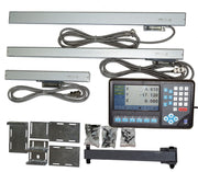 D80 LCD Digital Readout & Linear Scales Kit For Mil (570mm x 1, 570mm x 1, 220mm x 1)