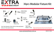 WTK-36 - 36PCS Modular Fixture Kit for Weld Table