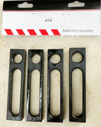 115 x 25x 12mm Straight Edge Stop to Suit 16mm Hole Weld Table